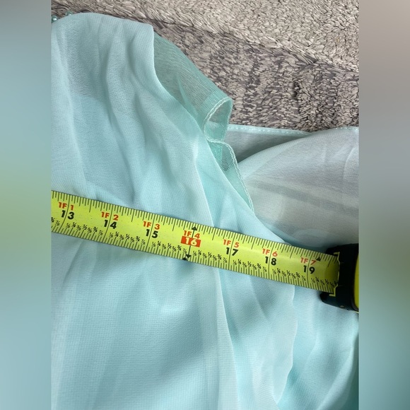 😍Blue Pleated Maxi Skirt for Cocktail Events - Picture 7 of 7